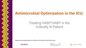 Slides: Treating HABP/VABP in ICU